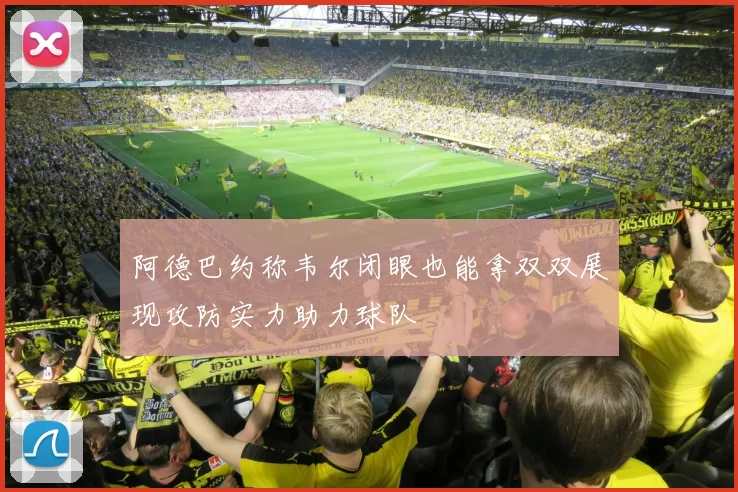 阿德巴约称韦尔闭眼也能拿双双展现攻防实力助力球队